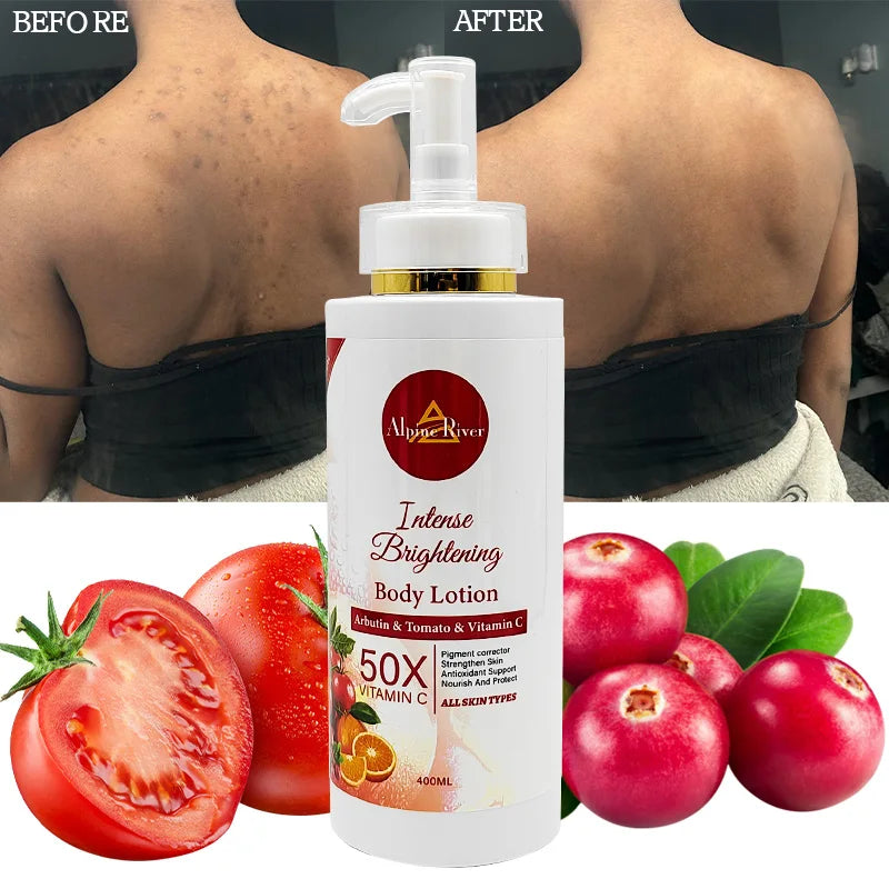 Tomato Arbutin VItamin C Lighten Whitening Body Lotion 400ml