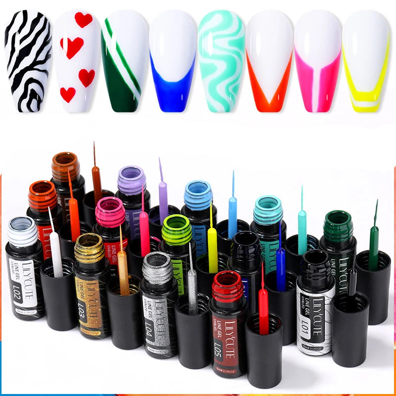 5ml Liner Gel Polish Painting Stripe pensel