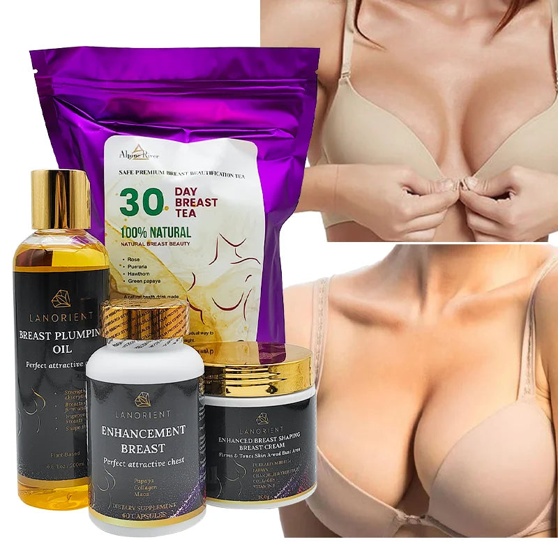 Breast Enhancement Cream Vegan Breast Enhancement Set