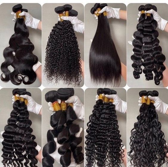 Brasilian hair Straight, Body Wave, Deep Water, Wave Curly Human Hair 100gr