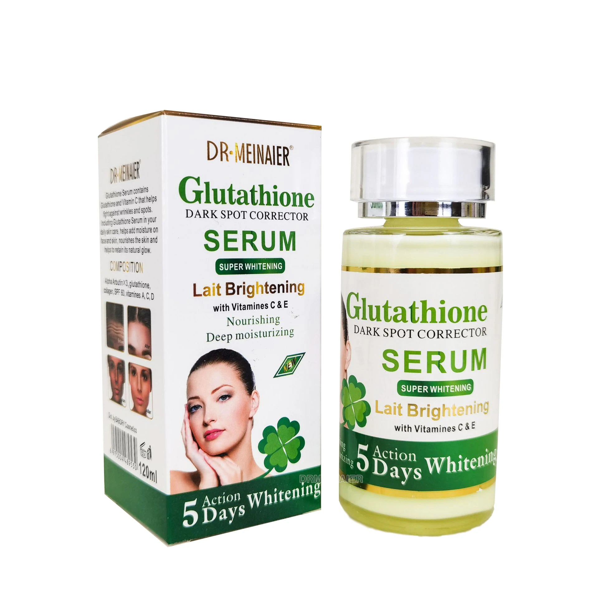 glutathione serum dischem Apply onto face and neck 25% Vitamin C + Glutathione