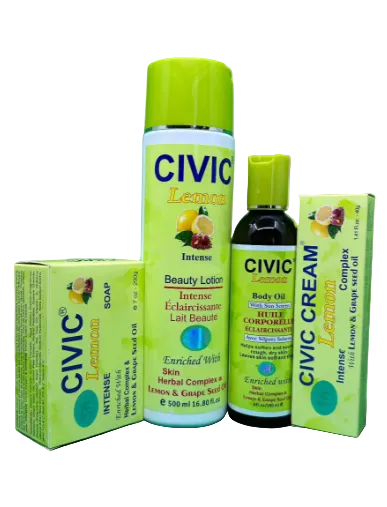 Civic Lemon Body Lotion Set 4st